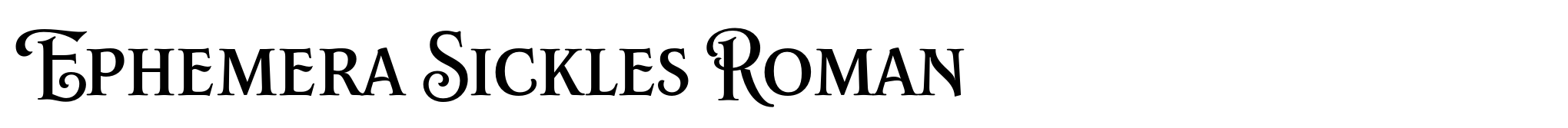 Ephemera Sickles Roman image